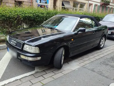 Used Audi Cabriolet 125 HP (91 kW) 2000 Black Cabriolet