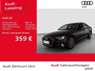 Mythosschwarz metallic Gebraucht 2025 Audi A6 Advanced Limousine | 47.430 € (Fairer Preis)
