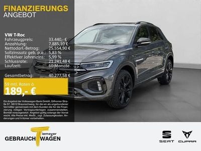 Neu VW T-Roc IQ Drive 150 PS (110 kW) 2025 Grau SUV