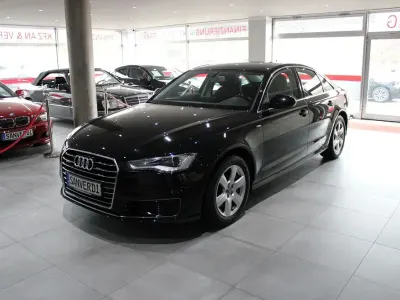 Używany Audi A6 Ambiente 218 KM (160 kW) 2015 Czarny Sedan/Limuzyna
