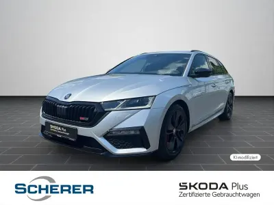 Gebraucht Skoda Octavia RS 245 PS (180 kW) 2024 Brillantsilber metallic (metallic) Limousine