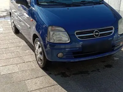 Gebraucht Opel Agila Comfort 75 PS (55 kW) 2002 Blau Van / Kleinbus