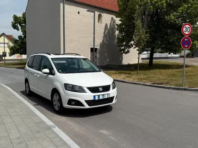 Gebraucht Seat Alhambra 150 PS (110 kW) 2013 Weiß Van / Kleinbus