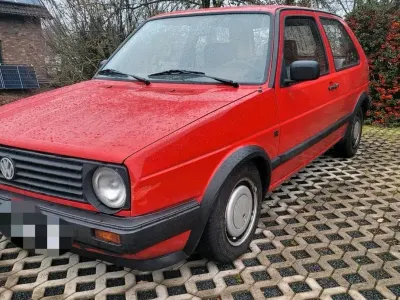 Brugt VW Golf II 69 HK (50 kW) 1990 Rød Hatchback