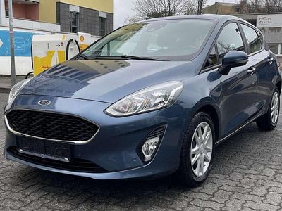 Gebraucht Ford Fiesta 101 PS (74 kW) 2019 Chromablau metallic Kleinwagen