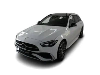 Gebraucht Mercedes C220 AMG Line Premium Plus 2025 Weiss Limousine