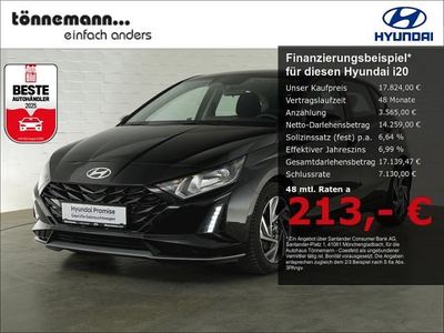 Second-hand Hyundai i20 Trend 101 CP (74 kW) 2025 Negru Hatchback