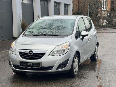 Gebraucht Opel Meriva Edition 102 PS (75 kW) 2010 Silber Van / Kleinbus