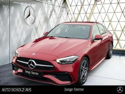 Gebraucht Mercedes C300 AMG 265 PS (194 kW) 2024 Designo patagonienrot metallic Limousine