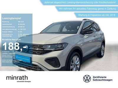 Gebraucht VW T-Cross Goal 116 PS (85 kW) 2024 Grau SUV