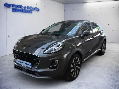 Gebraucht Ford Puma Titanium 125 PS (91 kW) 2023 Magnetic grau metallic SUV