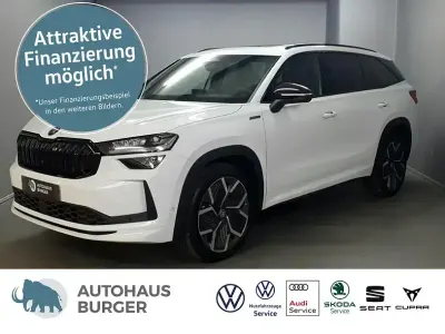 Brugt Skoda Kodiaq SportLine 193 HK (141 kW) 2025 Hvid SUV