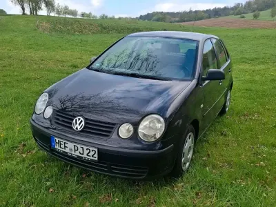 Gebraucht VW Polo 54 PS (39 kW) 2003 Schwarz Kleinwagen