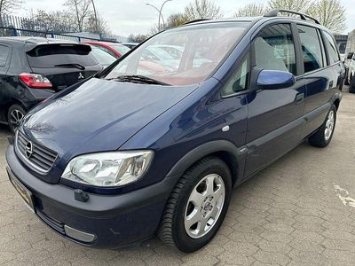 Gebraucht Opel Zafira Comfort 116 PS (85 kW) 2000 Blau Van / Kleinbus