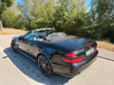Gebraucht Mercedes SL500 306 PS (225 kW) 2002 Schwarz Cabrio
