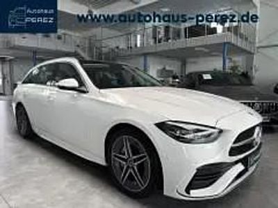 Begagnad Mercedes C220 AMG 200 HK (147 kW) 2022 Vit Kombi