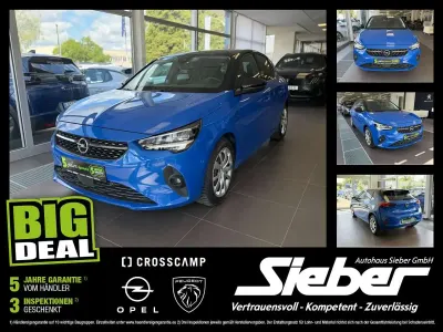 Gebraucht Opel Corsa Elegance 101 PS (74 kW) 2023 Perl blau/voltaik blau Kleinwagen
