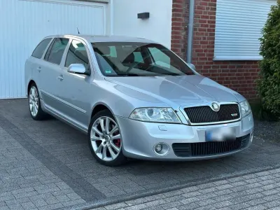 Gebraucht Skoda Octavia vRS 170 PS (125 kW) 2008 Silber Kombi