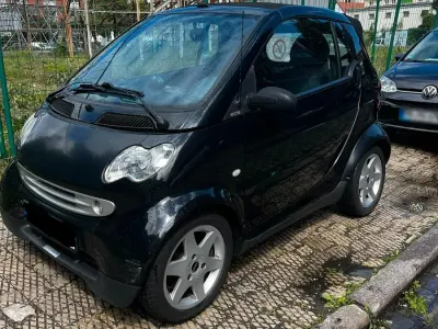 Gebraucht Smart ForTwo Cabrio 71 PS (52 kW) 2001 Schwarz Cabrio