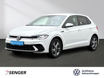 Usata VW Polo R-line 95 CV (69 kW) 2022 Bianco Utilitaria