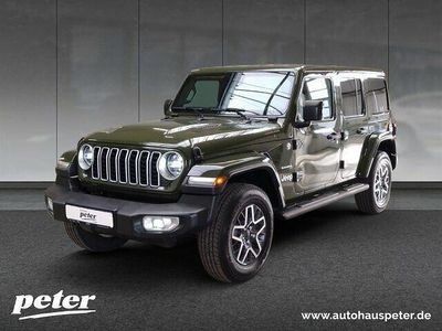 Gebraucht Jeep Wrangler Sahara 272 PS (200 kW) 2024 Sarge green SUV