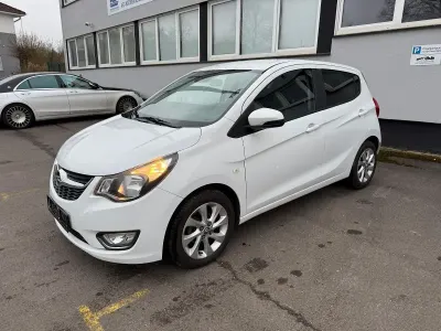 Gebraucht Opel Karl Cosmo 75 PS (55 kW) 2016 Weiß Kleinwagen