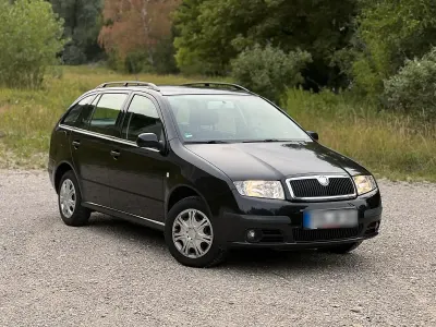 Gebraucht Skoda Fabia 80 PS (58 kW) 2007 Schwarz Kombi