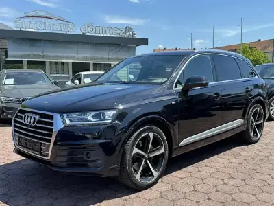 Gebraucht Audi Q7 S-Line 272 PS (200 kW) 2016 Orcaschwarz/deep black SUV