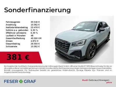 Używany Audi Q2 S-Line 190 KM (139 kW) 2023 Szary SUV