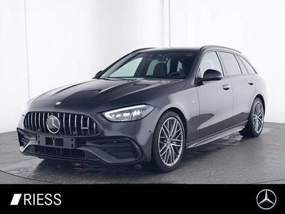 Grau Gebraucht 2024 Mercedes C43 AMG AMG Kombi | 63.450 € (Etwas zu teuer)