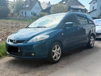 Gebraucht Mazda 5 116 PS (85 kW) 2006 Blau Van / Kleinbus