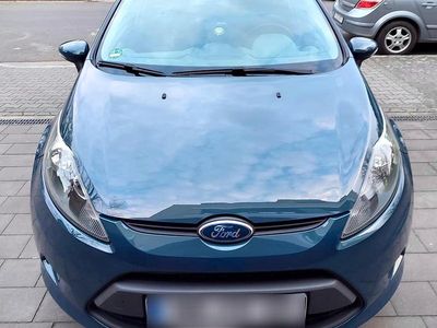 Gebraucht Ford Fiesta 82 PS (60 kW) 2009 Blau Kleinwagen