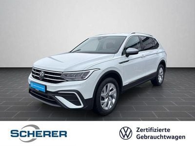 Gebraucht VW Tiguan Allspace 150 PS (110 kW) 2022 Pure white SUV