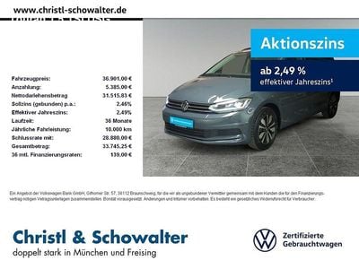 Delfingrau metallic Gebraucht 2025 VW Touran Goal Van / Kleinbus | 36.901 € (Fairer Preis)