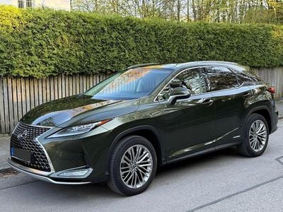 Brugt Lexus RX450h Luxury Line 313 HK (230 kW) 2021 Grøn SUV
