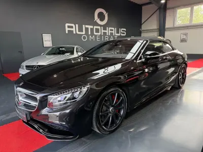 Gebraucht Mercedes S63 AMG AMG Edition 1 585 PS (430 kW) 2017 Schwarz Cabrio