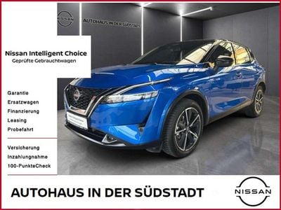 Gebraucht Nissan Qashqai Tekna 158 PS (116 kW) 2022 Blau SUV