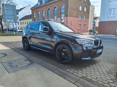 gebraucht BMW X3 M XDrive 2.0 Diesel Vollausstattung Blackline