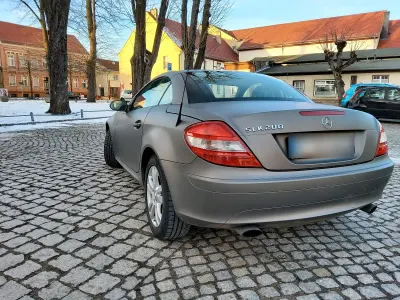 Usata Mercedes SLK200 163 CV (119 kW) 2004 Grigio Cabrio