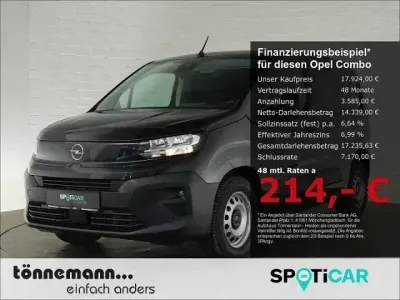 Gebraucht Opel Combo Edition 110 PS (80 kW) 2025 Schwarz Van / Kleinbus