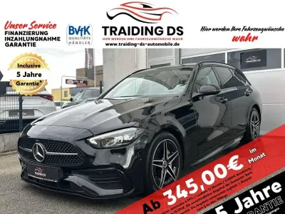 Gebraucht Mercedes C200 AMG line 163 PS (119 kW) 2023 Schwarz/baltic black Kombi