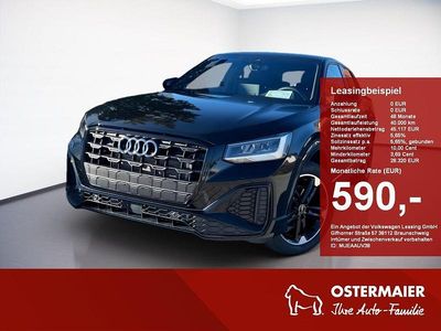 Mythosschwarz Neu 2025 Audi Q2 S-Line SUV | 45.250 € (Teuer)