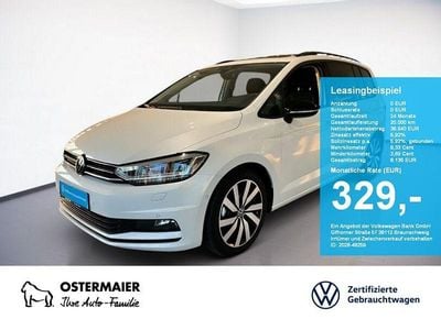 Oryxweiß perlmutteffekt Gebraucht 2025 VW Touran Highline Van / Kleinbus | 38.880 € (Etwas zu teuer)