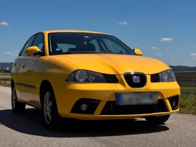 Gebraucht Seat Ibiza 2008 Gelb Kleinwagen