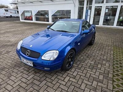 Gebraucht Mercedes SLK200 136 PS (100 kW) 1997 Blau Cabrio