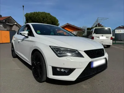 Usata Seat Leon FR 150 CV (110 kW) 2016 Bianco Berlina