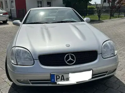 Gebraucht Mercedes SLK200 136 PS (100 kW) 1998 Silber Cabrio