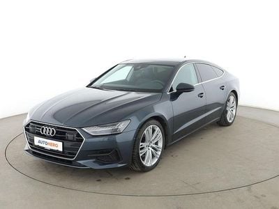 Gebraucht Audi A7 286 PS (210 kW) 2019 Blau Limousine