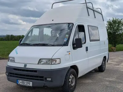 Gebraucht Fiat Ducato 14 122 PS (89 kW) 1999 Weiß Van
