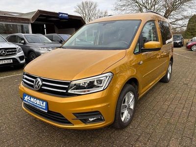 Gebraucht VW Caddy Comfortline 150 PS (110 kW) 2017 Gelb Van / Kleinbus